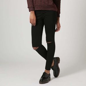 Top Shop Jamie Moto Jeans